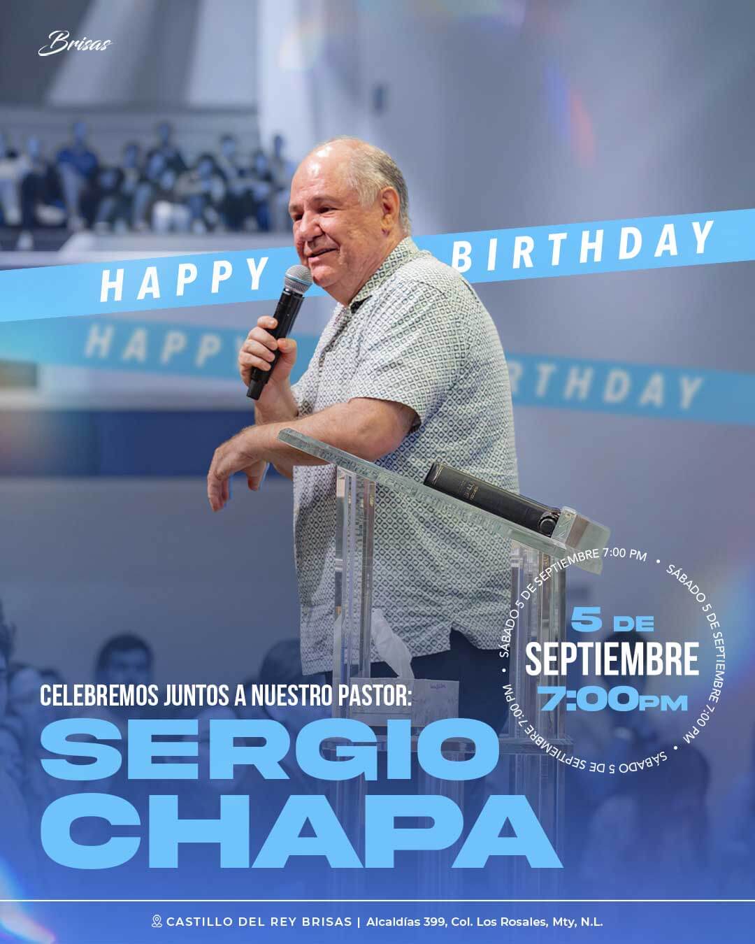 Featured image for “Festejo Pastor Sergio Chapa”