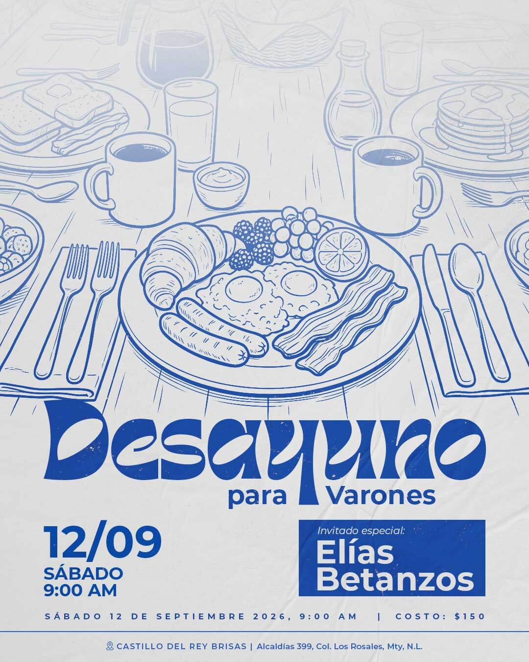 Featured image for “Desayuno para Varones”